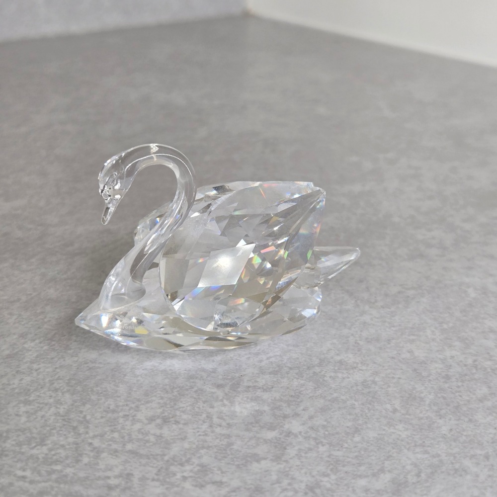 Sparkling Crystal Swarowski Swan Figurine Home Decor Ornament‎ Display